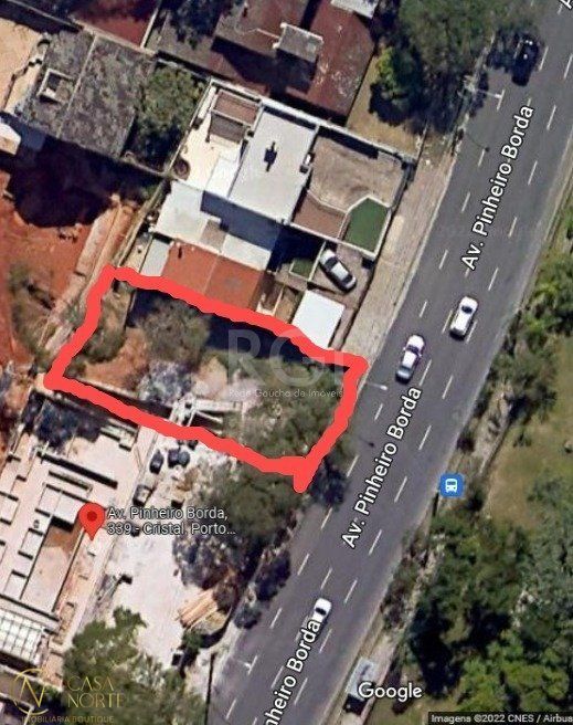 Terreno à venda , 311m², Avenida Pinheiro Borda no bairro Cristal em Porto Alegre