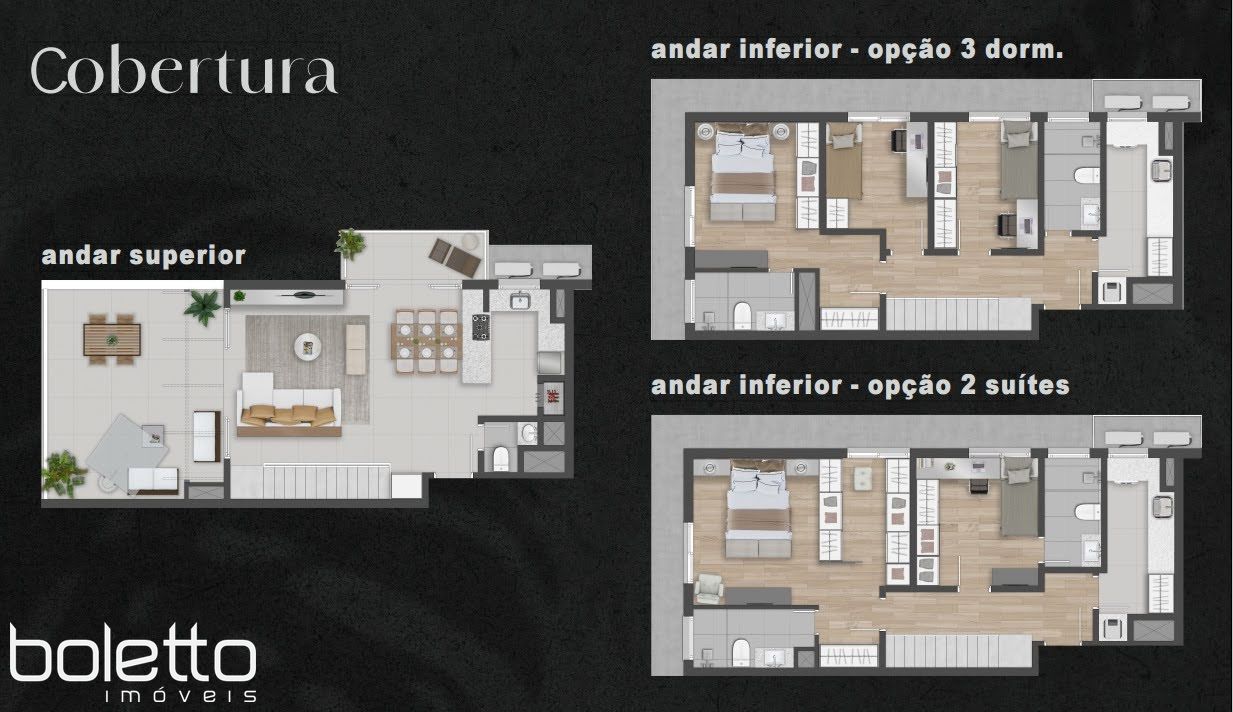 Cobertura de 3 quartos, 163m² no bairro Petrópolis, em Porto Alegre | Eu Corretor