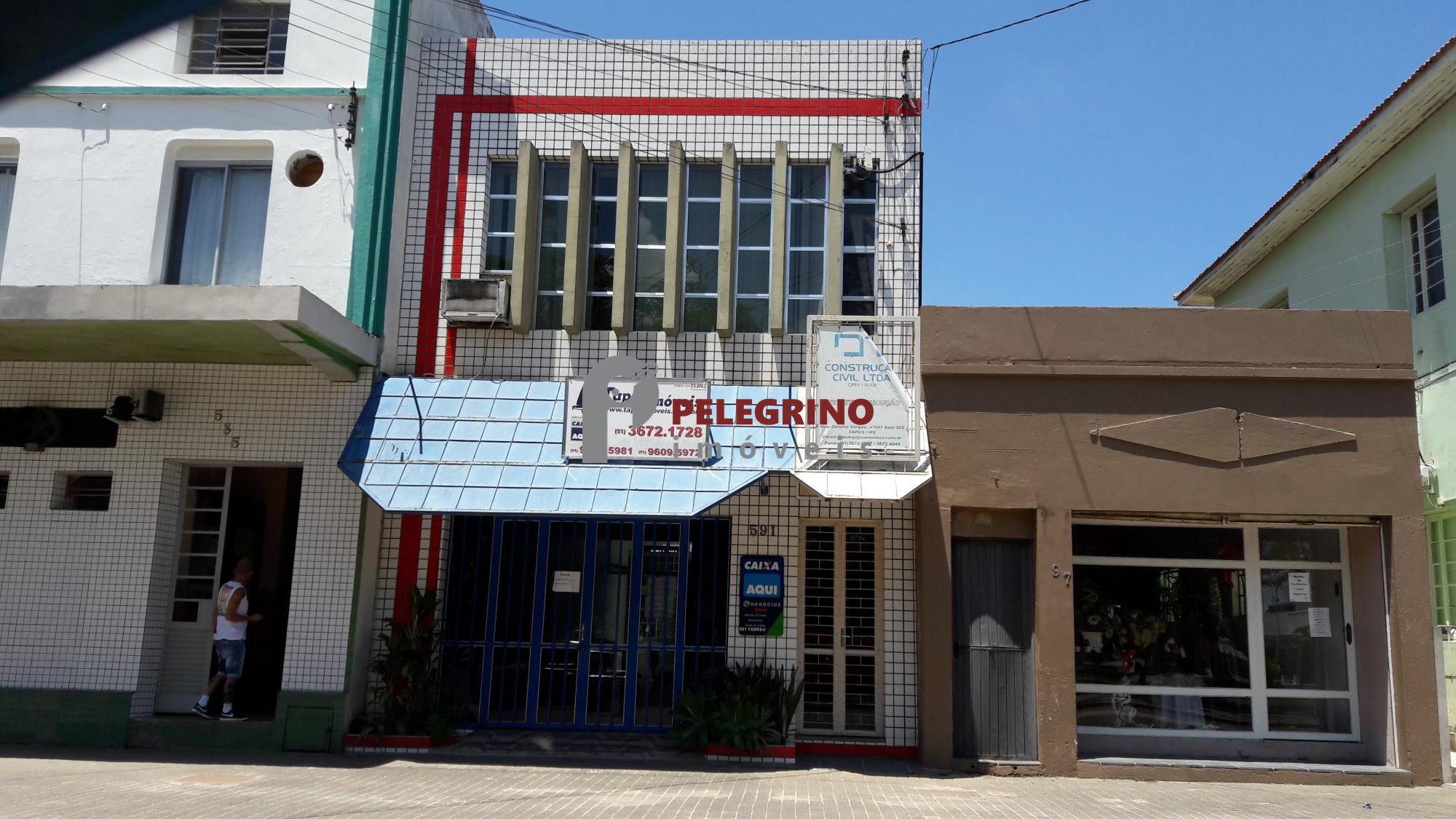 Pelegrino imóveis aluga sala comercial no centro de tapes