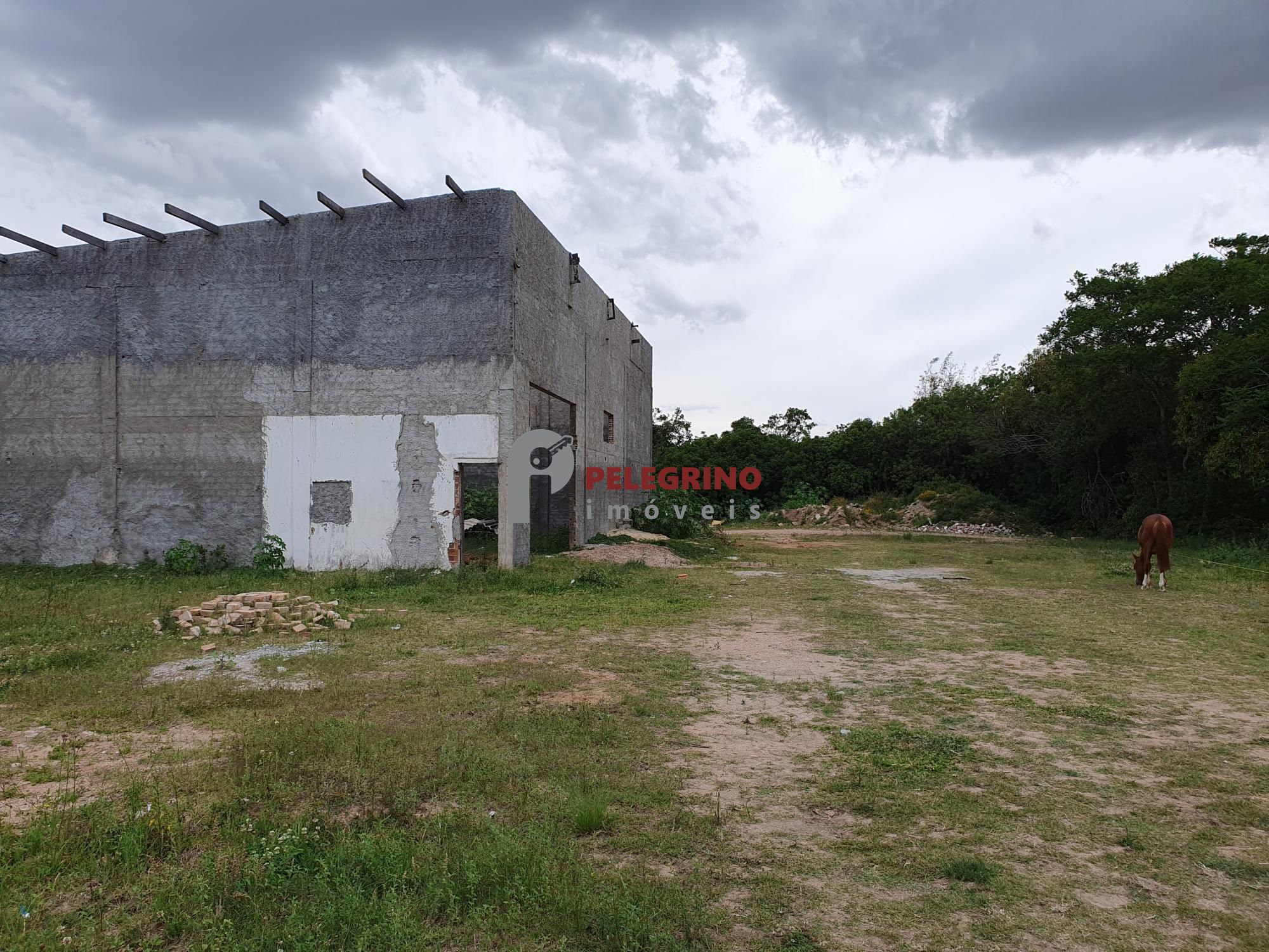 Pelegrino imóveis vende terreno no centro em tapes