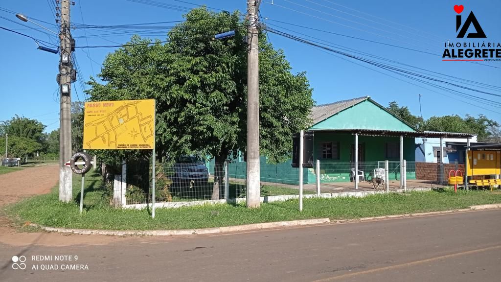 Casa  venda  no Passo Novo - Alegrete, RS. Imveis