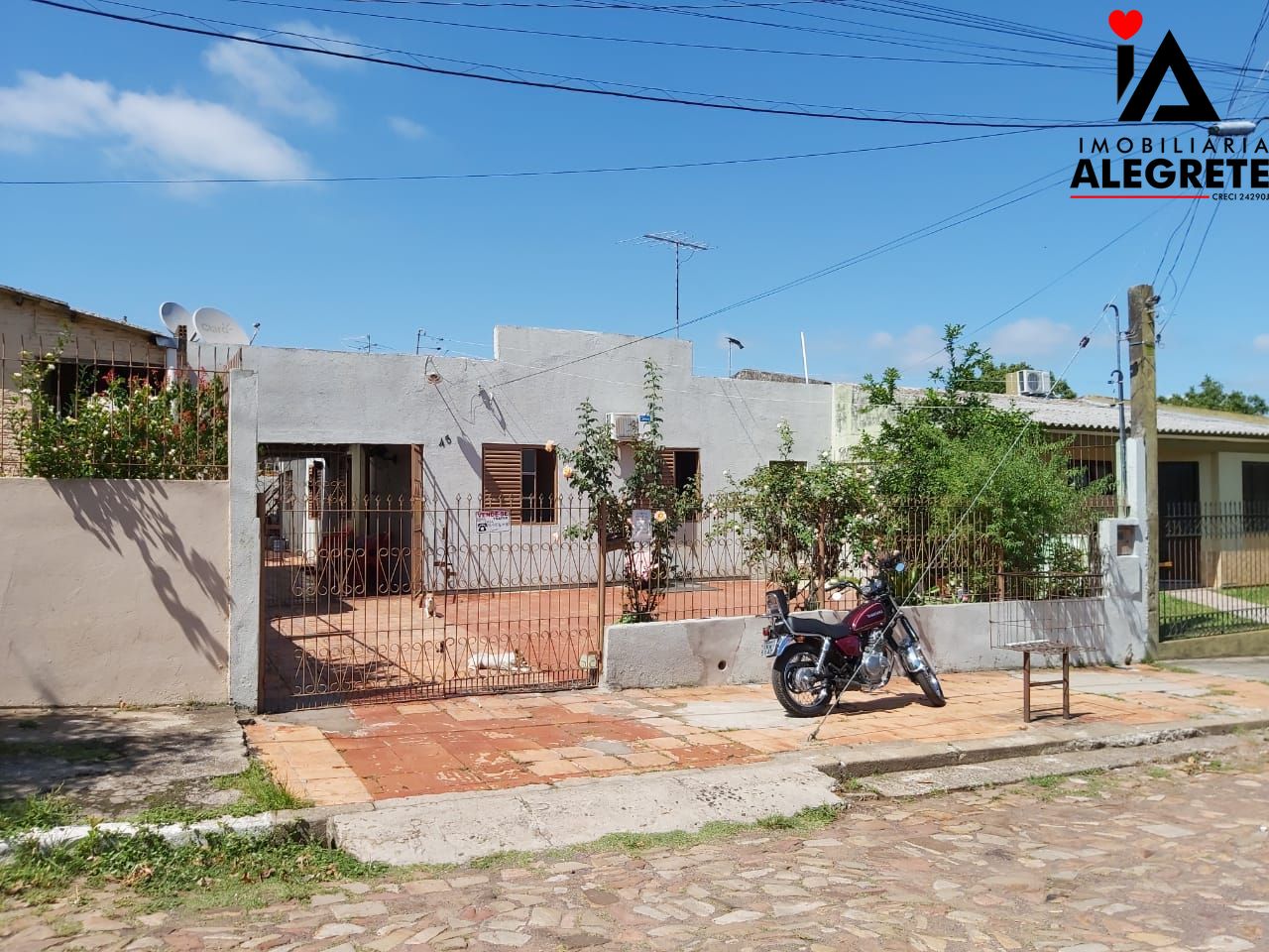 Casa à venda  no Joaquim Fonseca Milano - Alegrete, RS. Imóveis