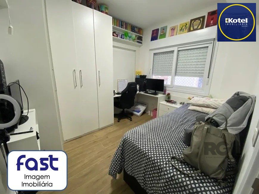 Apartamento 3 quartos, sendo 1 suíte, 67 m² privativos e 2 vagas de garagem (box duplo) localizado na Rua Jerônymo Zelmanovitz, no bairro São Sebastião em Porto Alegre.