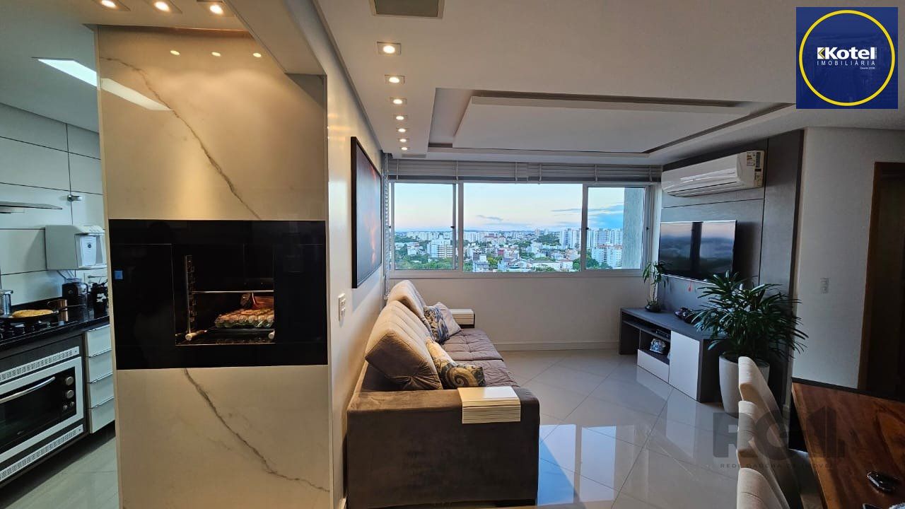 Apartamento com 2 quartos, churrasqueira, vaga, no bairro Cristo Redentor Poa/RS