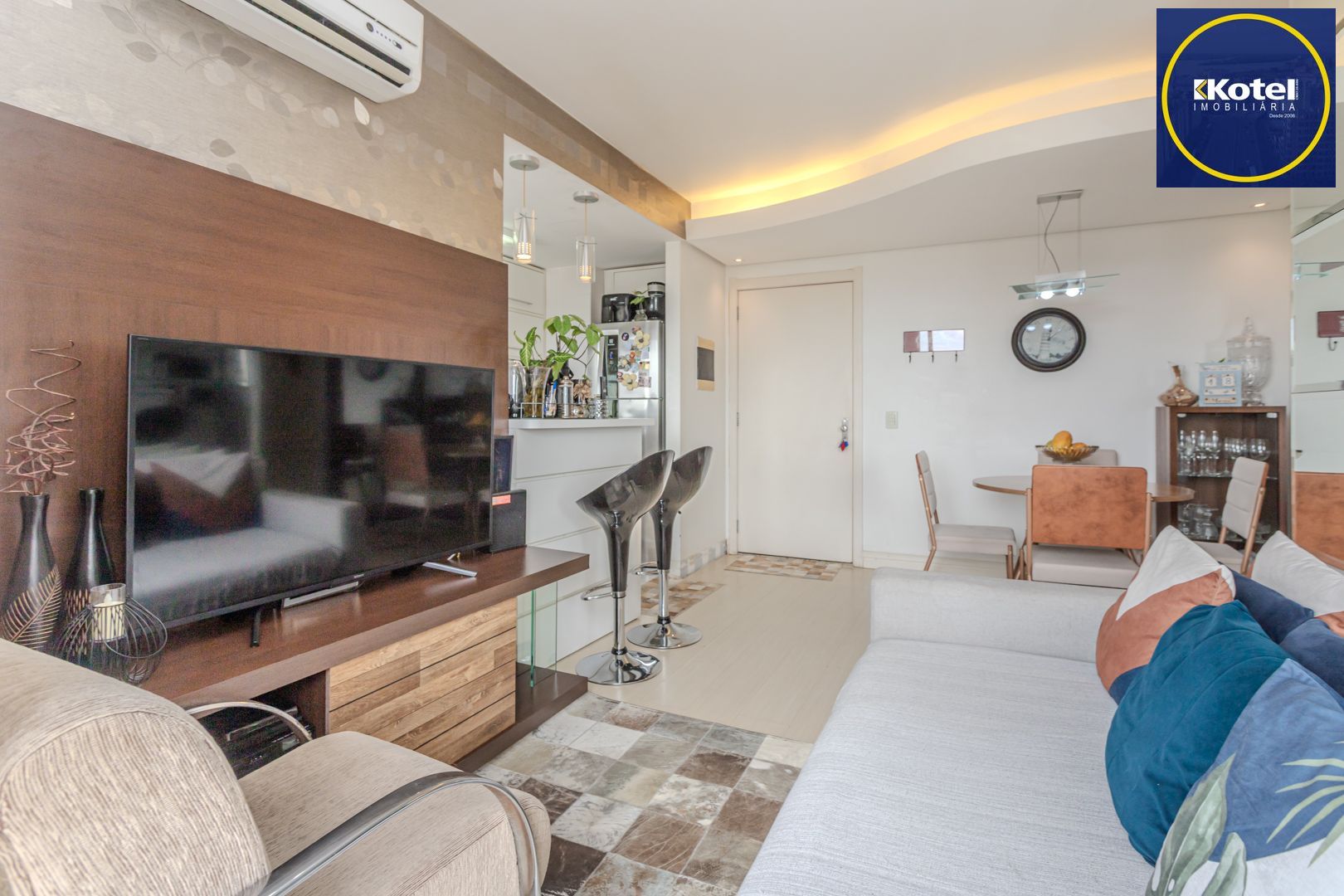 Belíssimo apartamento 100% mobiliado e decorado!!