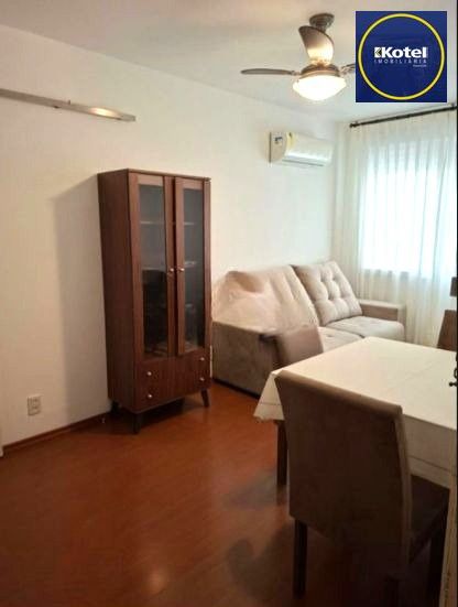 Apartamento no Centro de 1 dormitório vaga mobiliado DESOCUPADO