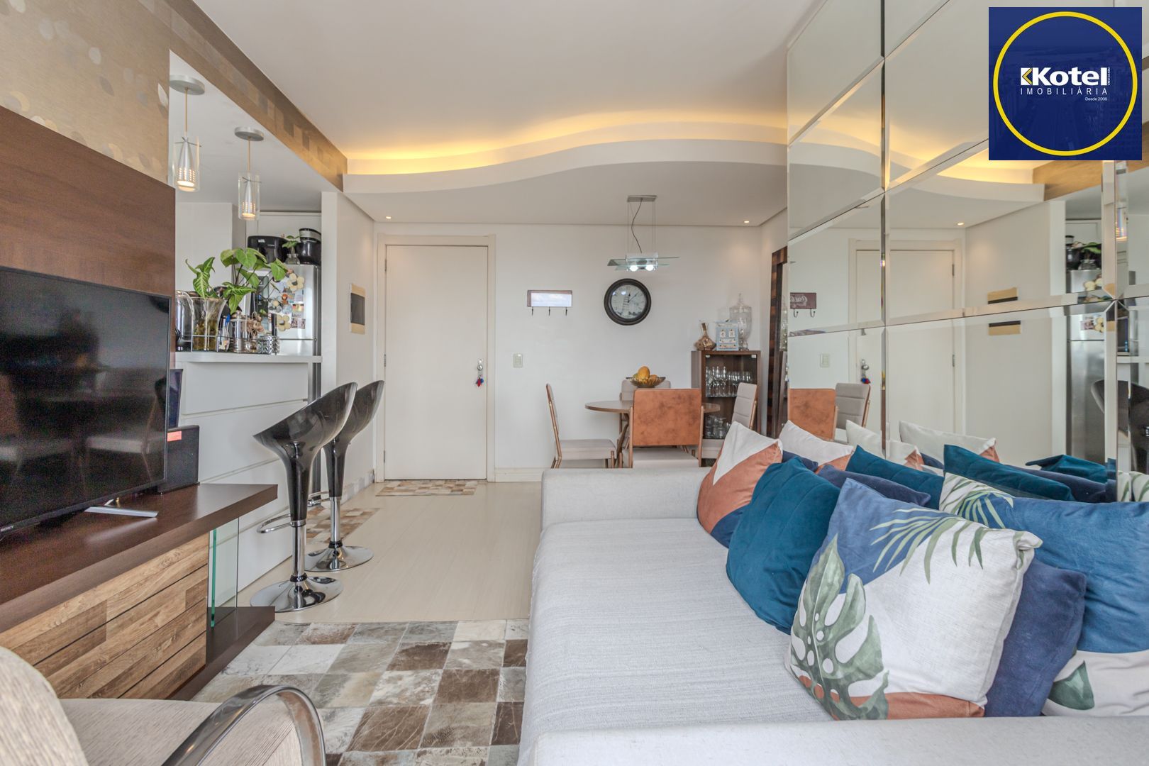 Belíssimo apartamento 100% mobiliado e decorado!!