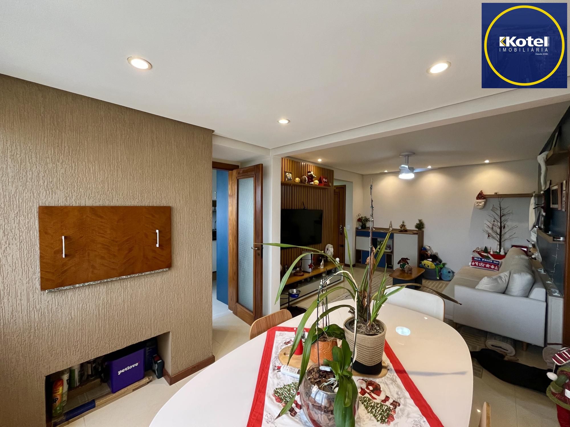 Apartamento semimobiliado em condomínio com infra de lazer no Cristo Redentor