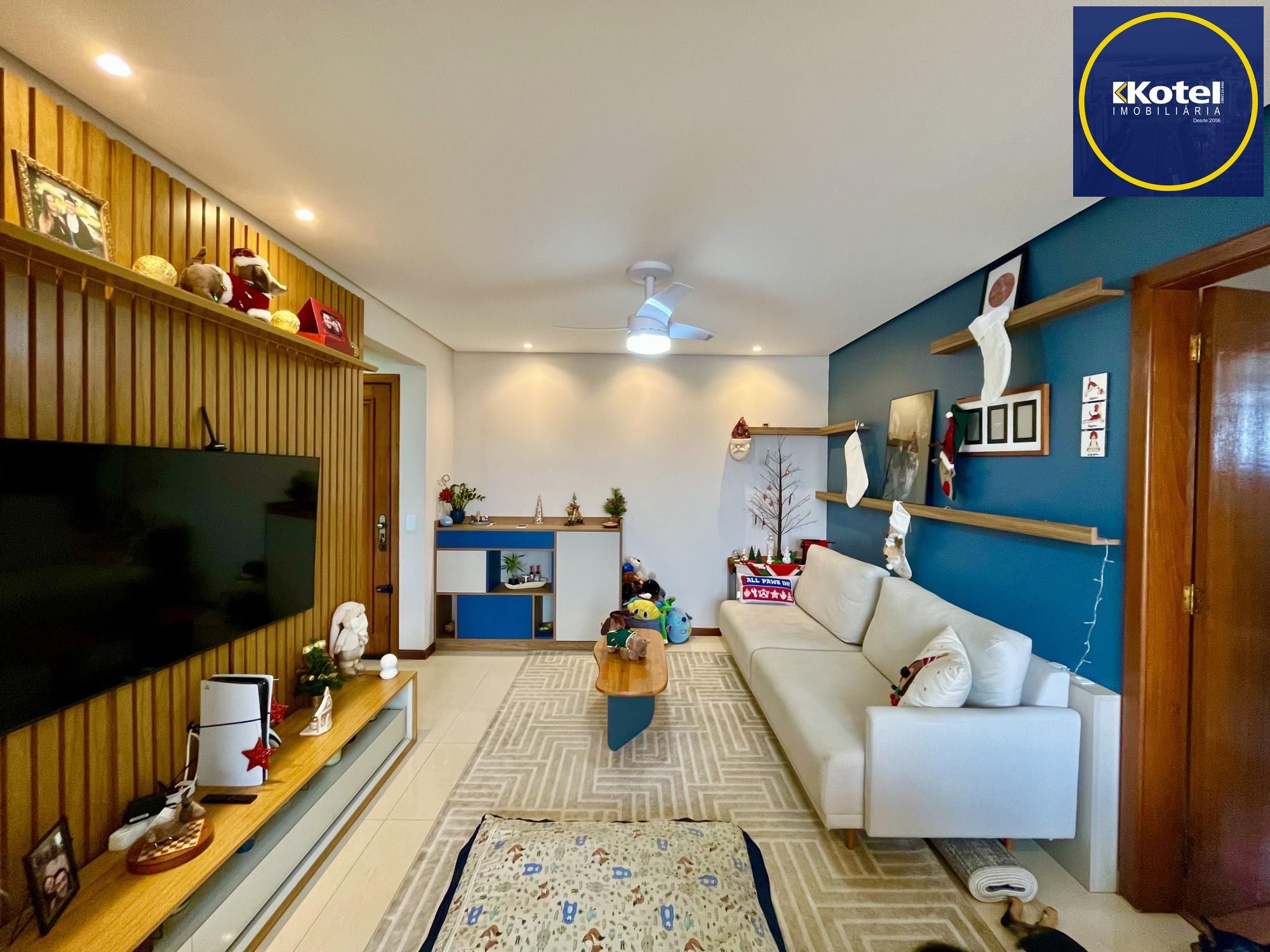 Apartamento semimobiliado em condomínio com infra de lazer no Cristo Redentor