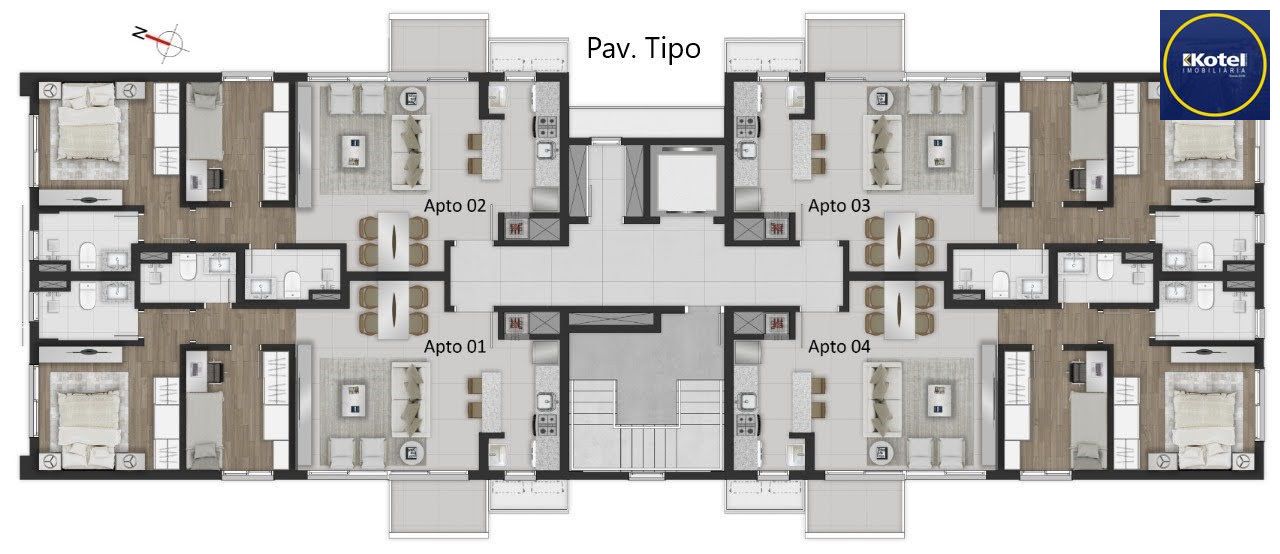 Apartamento 2 quartos à venda, 71m², Petrópolis - Porto Alegre
