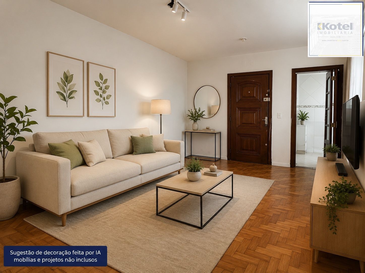 IA - Sugestão de decoração de mobília e projeto por IA. Não inclusos
