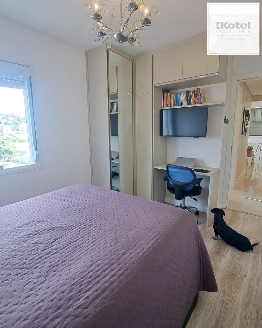 Apartamento Mobiliado com 2 Quartos e Vista Panorâmica em Porto Alegre — foto 4