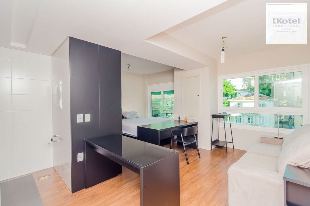 Apartamento de 1 quarto (studio) e uma vaga no bairro Moinhos de Vento em POA