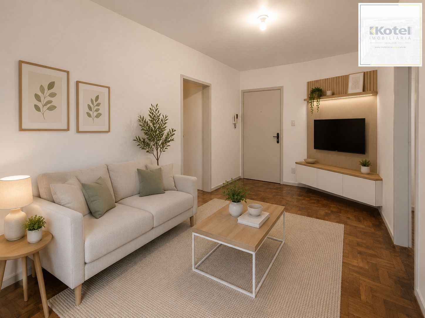 Sugestão de decoração criada por IA - Mobílias não inclusas.