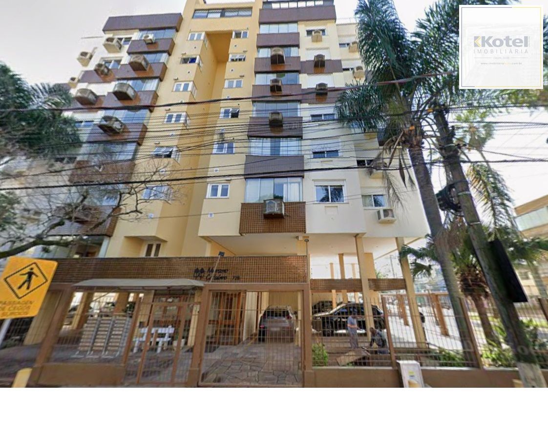 Apartamento de dois quartos, suíte e uma vaga de garagem no bairro Menino Deus