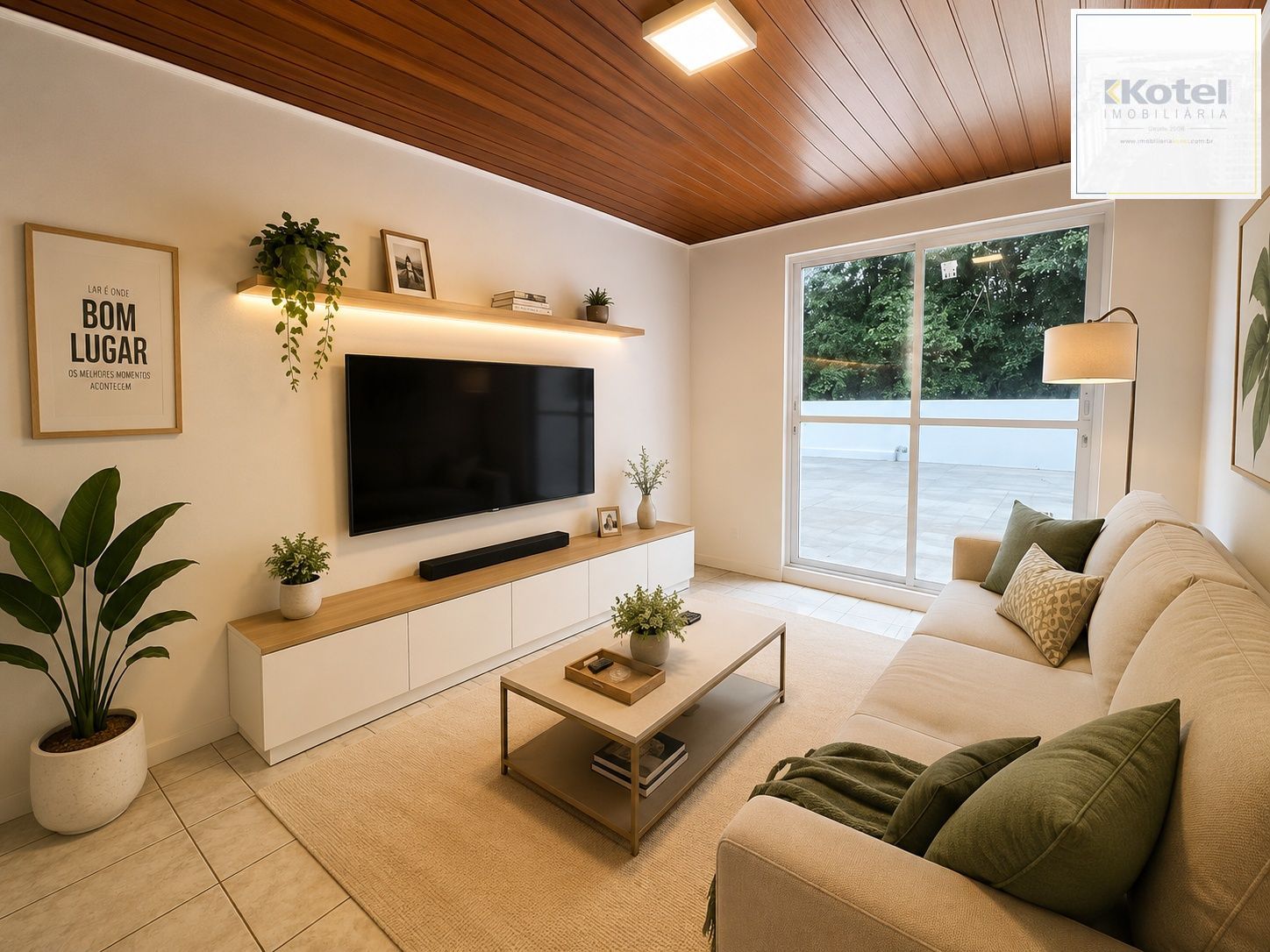 Sugestão de decoração por IA - Projetos e mobílias NÃO INCLUSOS.