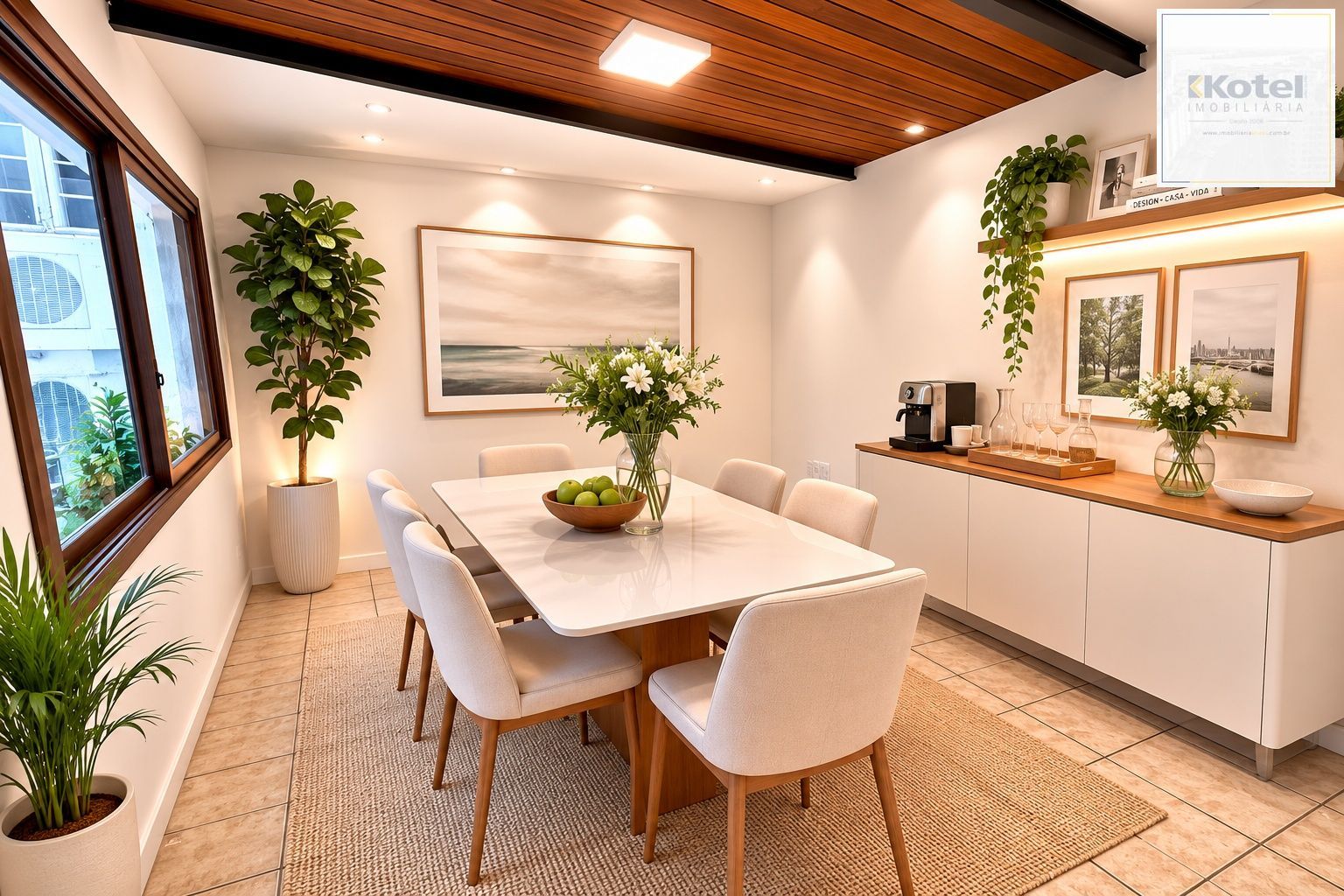 Sugestão de decoração por IA - Projetos e mobílias NÃO INCLUSOS.