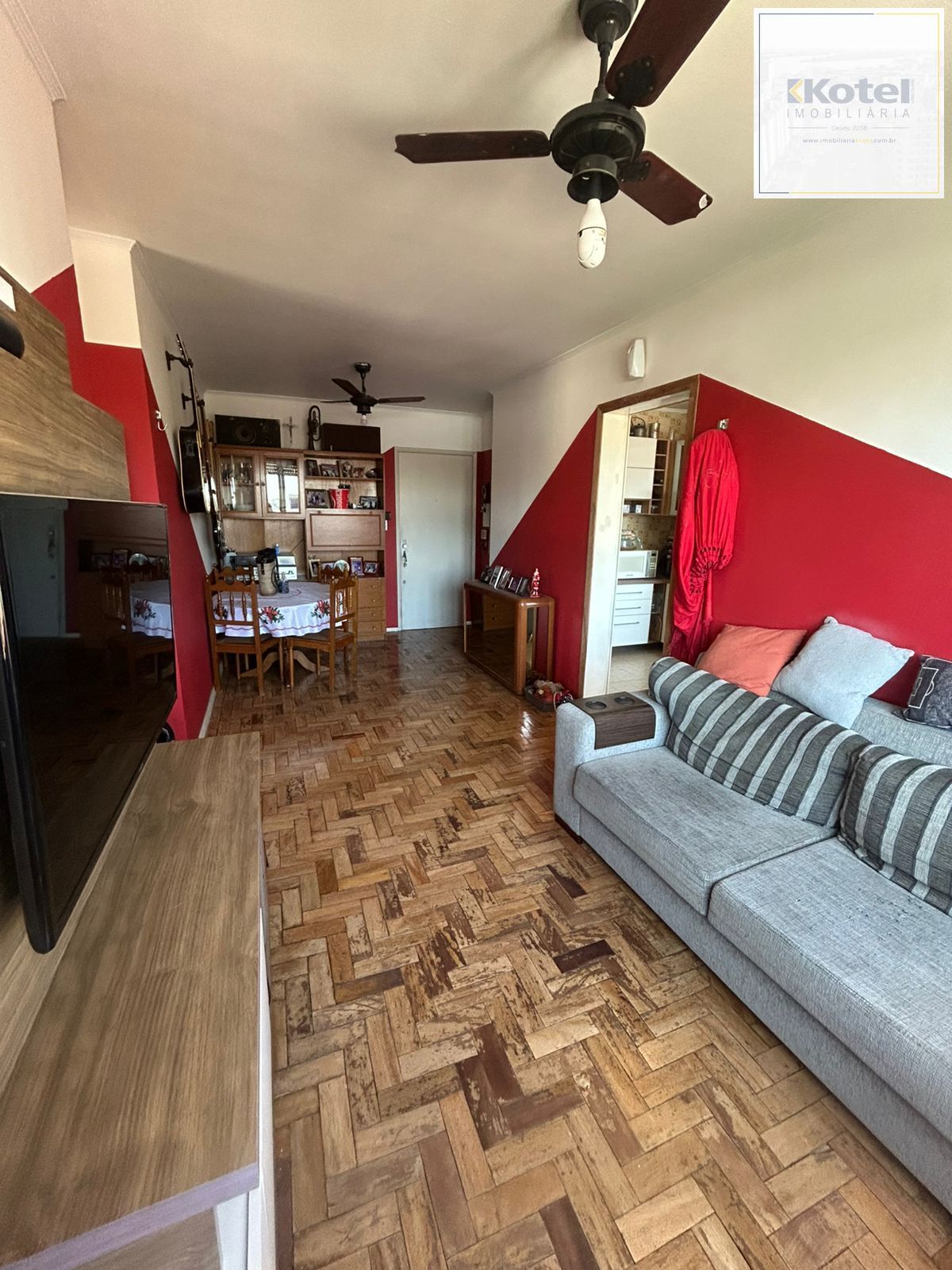 Apartamento de 2 quartos, ótima iluminação e ventilação B. Cristo Redentor. — foto 2