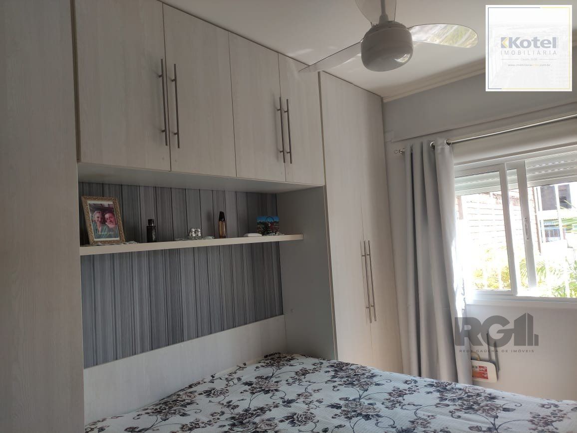 Apartamento térreo semi mobiliado, 2 dormitórios, 1 suíte, 1 vaga Bairro Vera Cruz