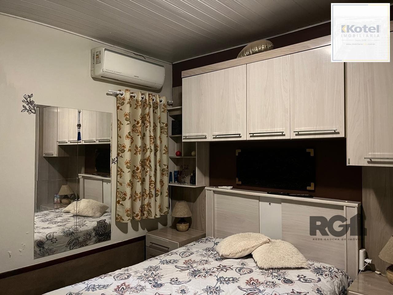 Casa comercial 2 dormitórios, semi mobiliada, garagem, Bairro Vista Alegre