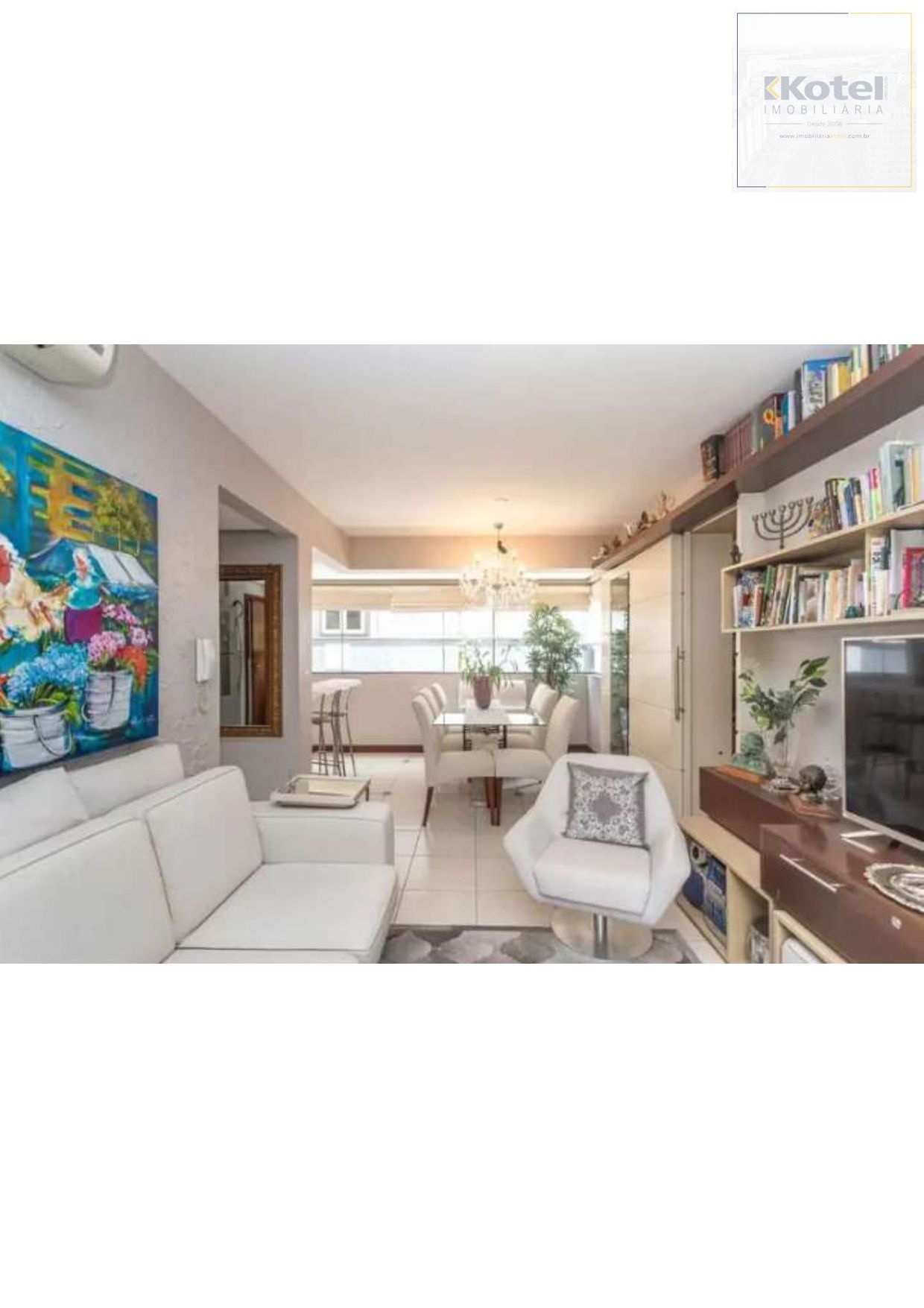 Apartamento a venda Semi mobiliado 3 dormitórios bairro Rio Branco.