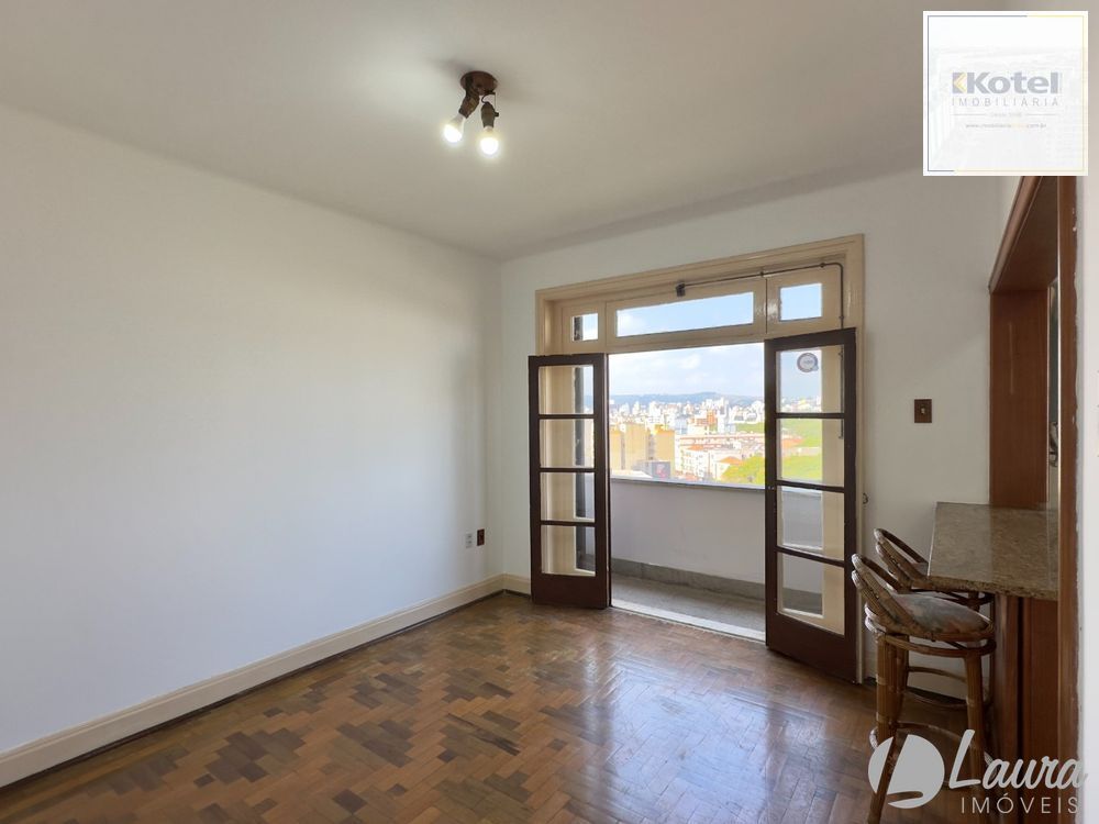 Apartamento 1 dormitório com sacada e linda vista panorâmica