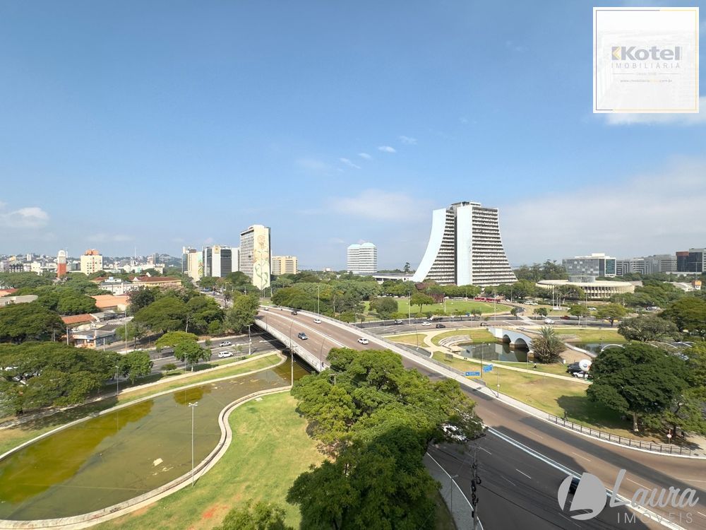 Apartamento 1 dormitório com sacada e linda vista panorâmica