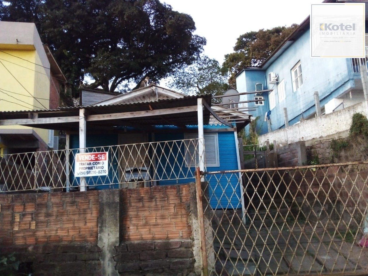 TERRENO COM CASA 2 DORMITORIOS, NO BAIRRO VILA NOVA, EM PORTO ALEGRE, RS — foto 2