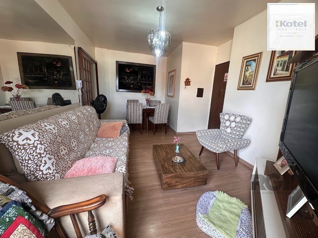 Apartamento a venda, dois dormitórios mobiliado no bairro Cristal. — foto 4