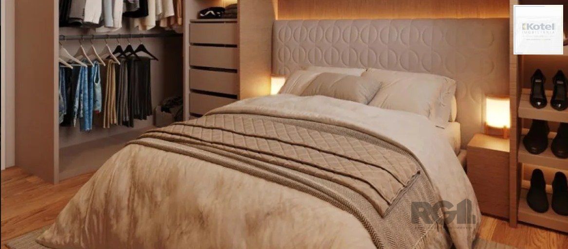 Apartamento de 2 dormitórios com vaga coberta no bairro Jardim Itu