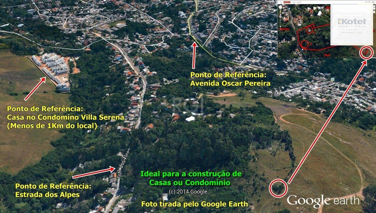 Terreno para Venda - 0m², 0 dormitórios, Cascata, Porto Alegre — foto 2