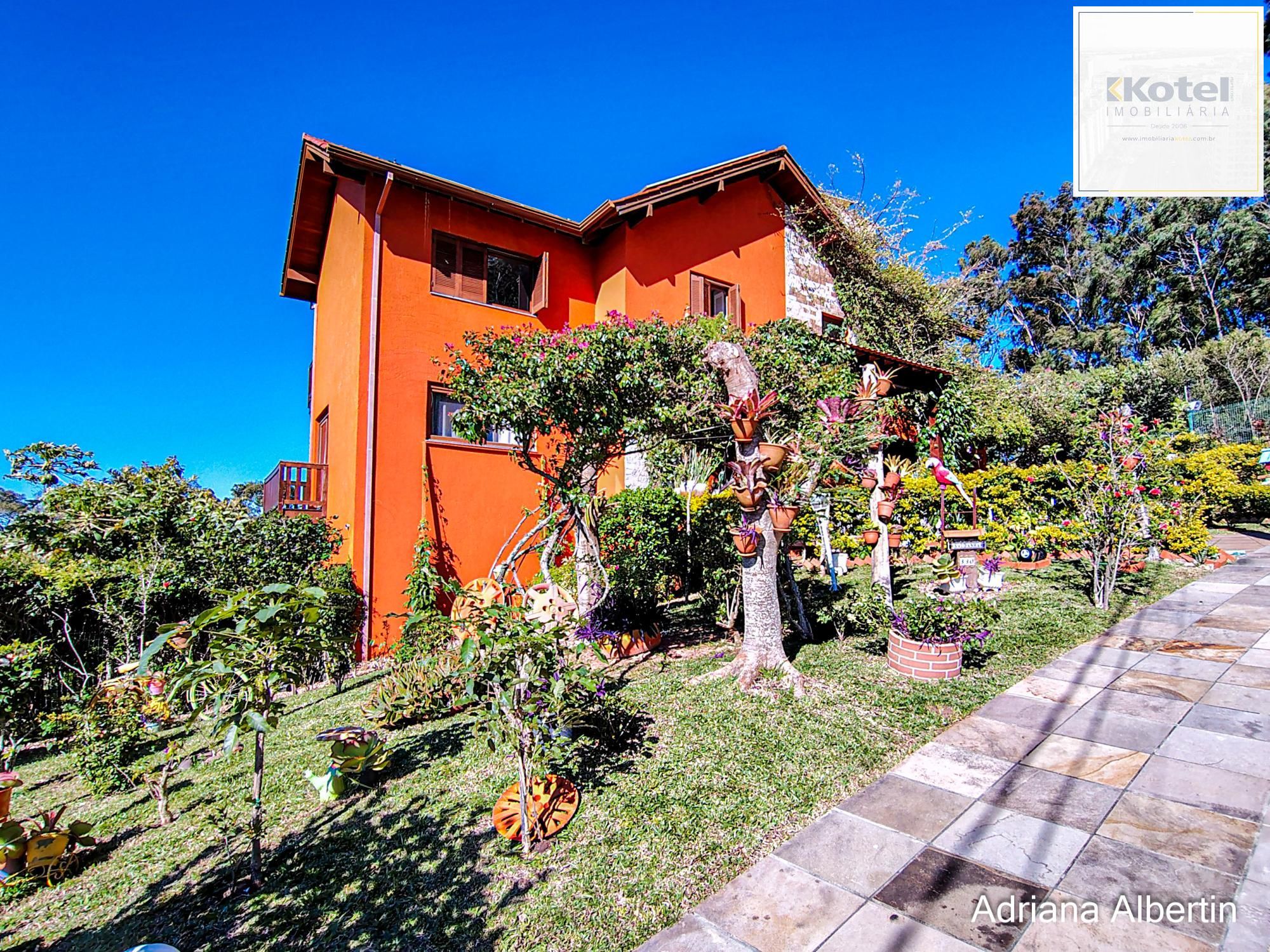 Casa estilo sítio no Alphaville Porto Alegre | Lago com carpas, pomar e vista permanente para o verde — foto 5