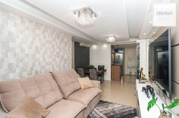 Apartamento de 3 dormitórios (suíte), mobiliado,80m2, com churrasqueira, vaga, e infra completa.