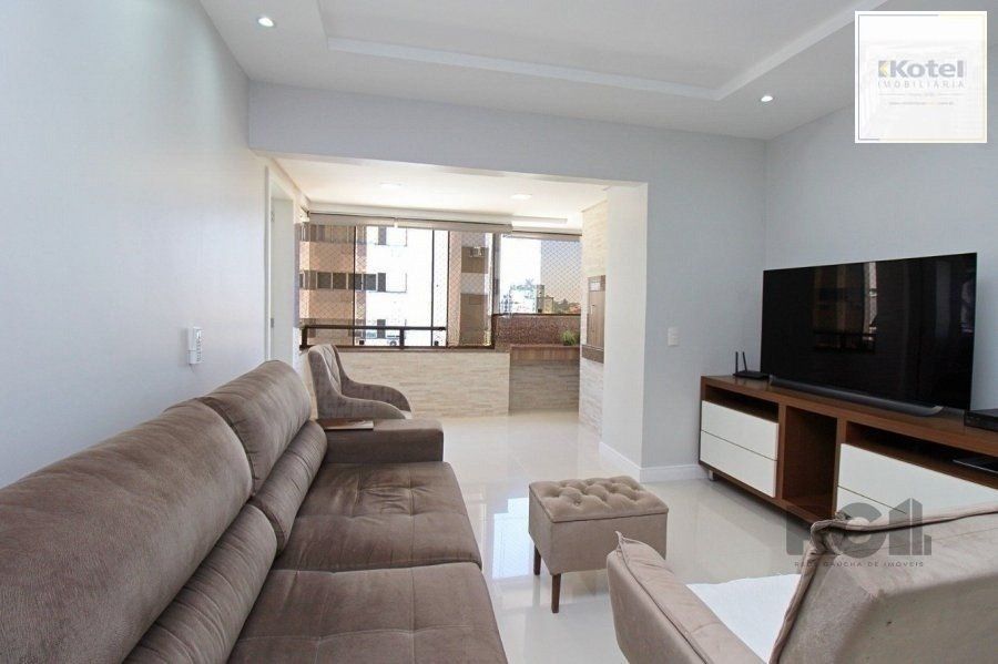 Excelente apartamento de 109,37m² com 3 dormitórios e 1 vaga de garagem.