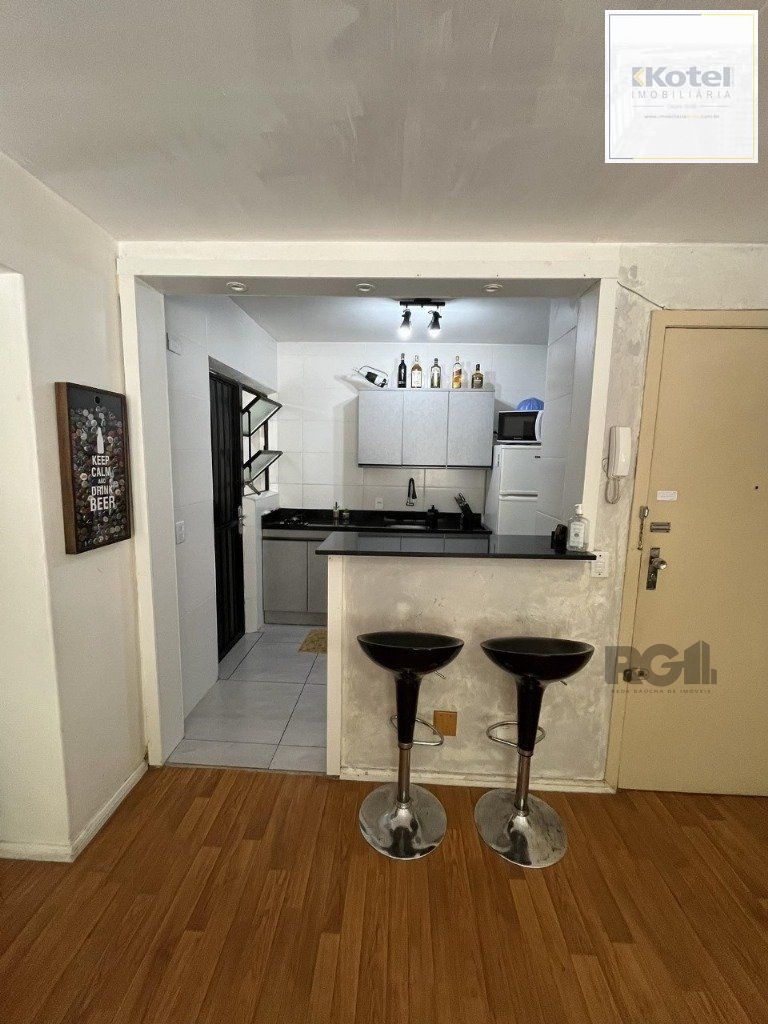 Excelente apartamento de 44m² com 1 dormitório no bairro Centro.