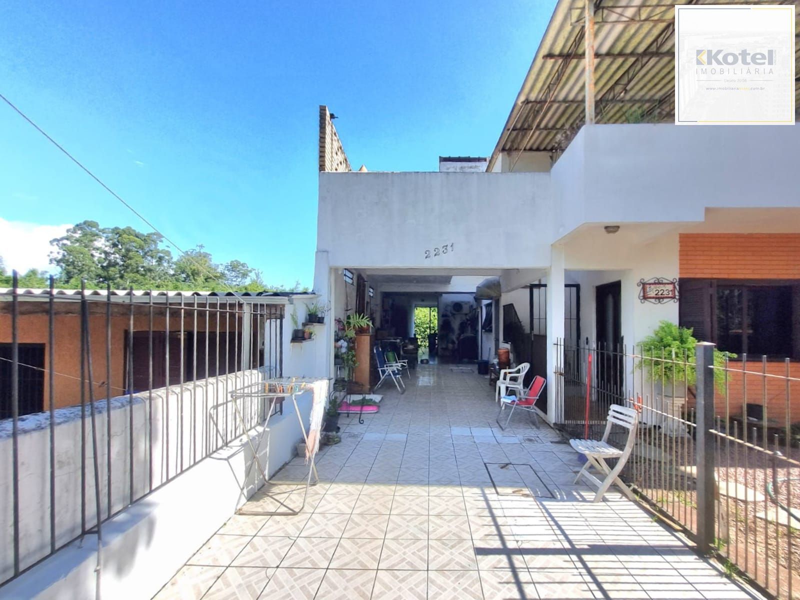 Fachada da casa