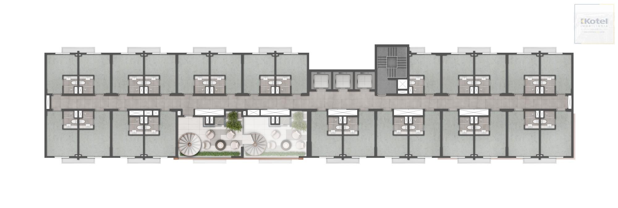 Flat à venda, 18m², Praia de Belas - Porto Alegre
