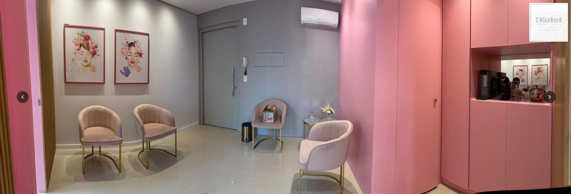 Sala comercial 36m² com vaga rotativa no Doc Santana