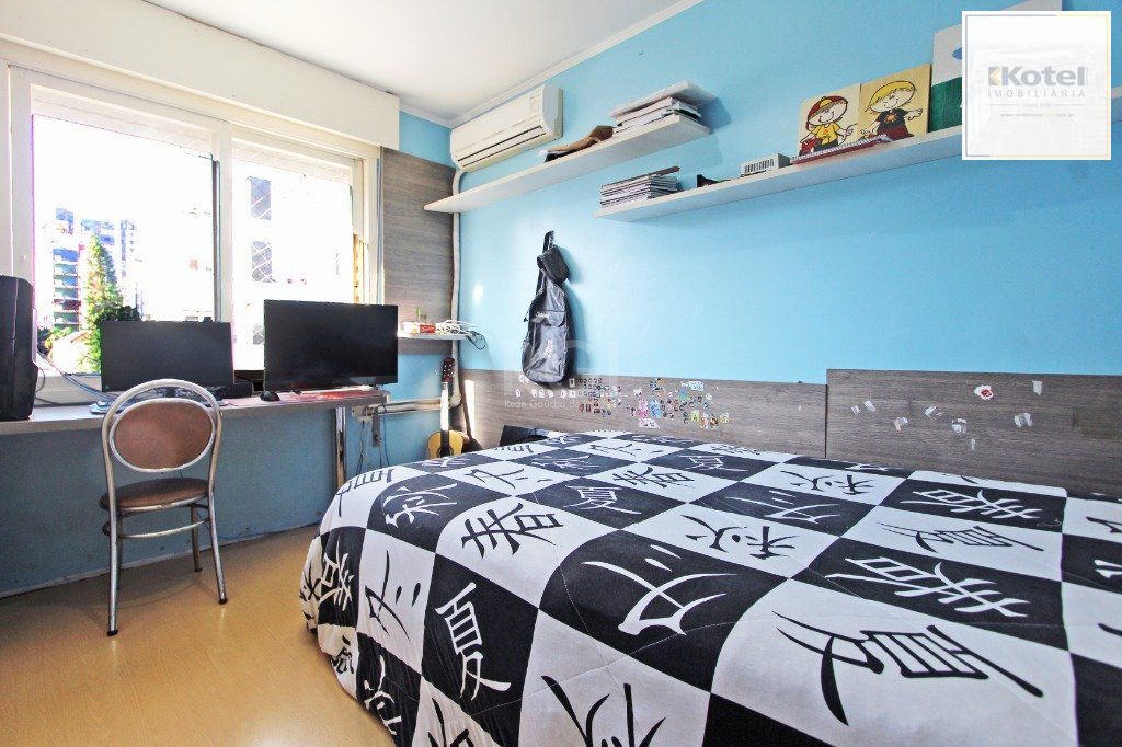 Apartamento para Venda - 90.19m², 3 dormitórios, 1 vaga - Menino Deus