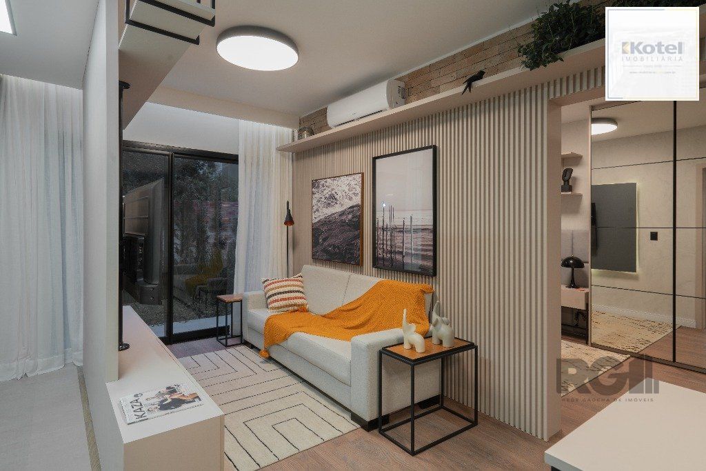 Apartamento para Venda - 36.93m², 1 dormitório, Cidade Baixa