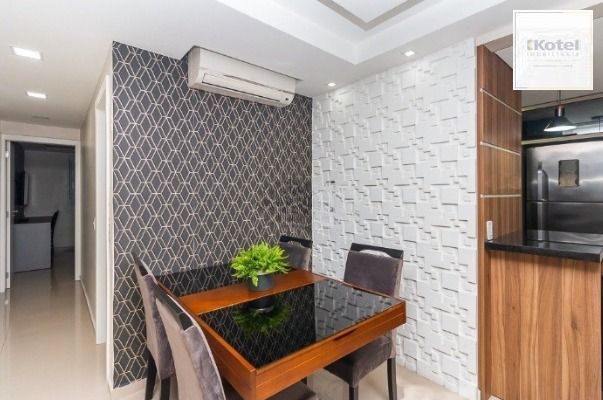 Apartamento de 3 dormitórios (suíte), mobiliado,80m2, com churrasqueira, vaga, e infra completa. — foto 3