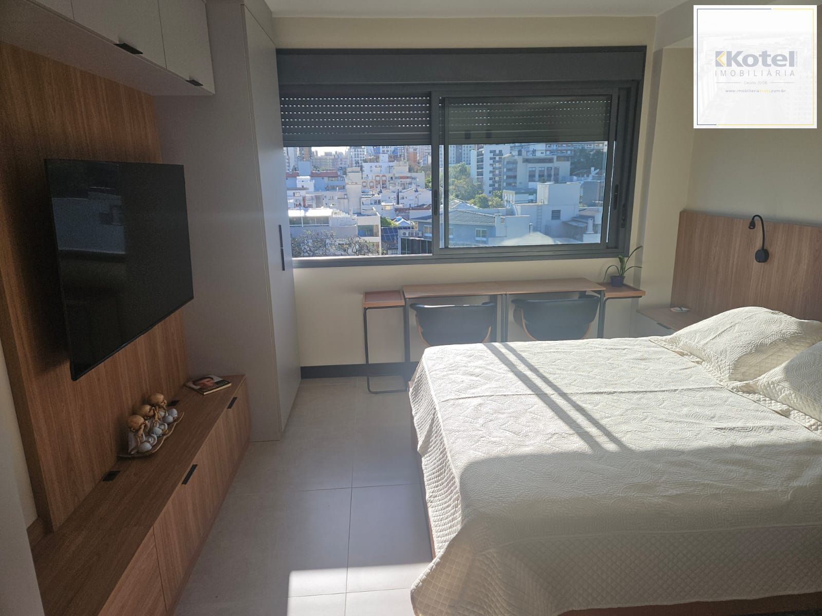 Studio mobiliado para investidores