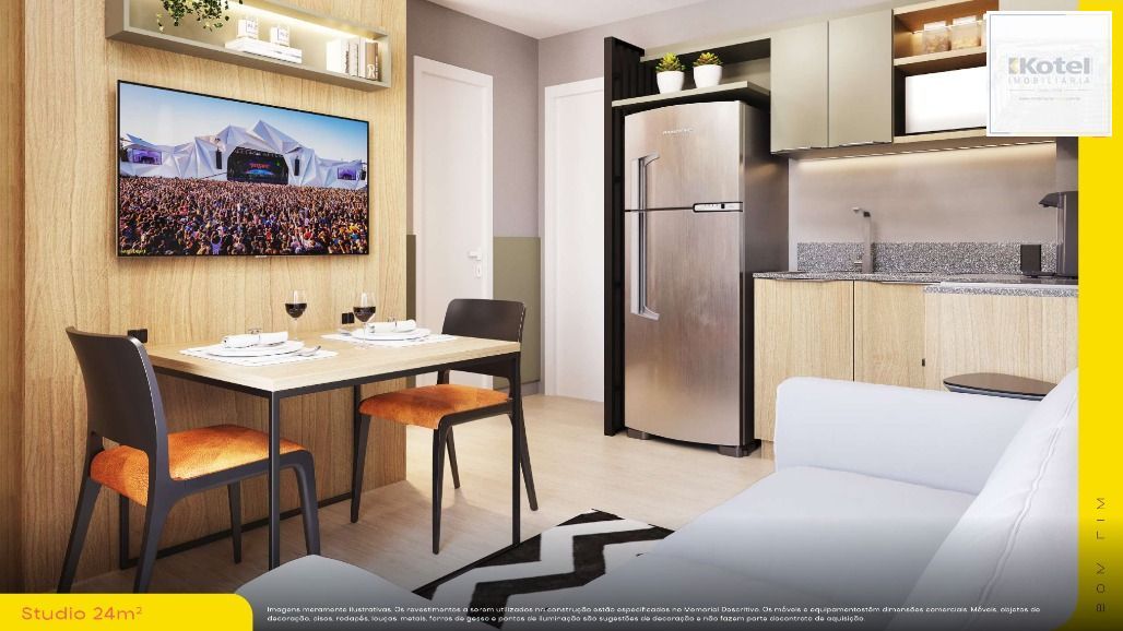 Studio 1 quartos à venda, 42m², Bom Fim - Porto Alegre