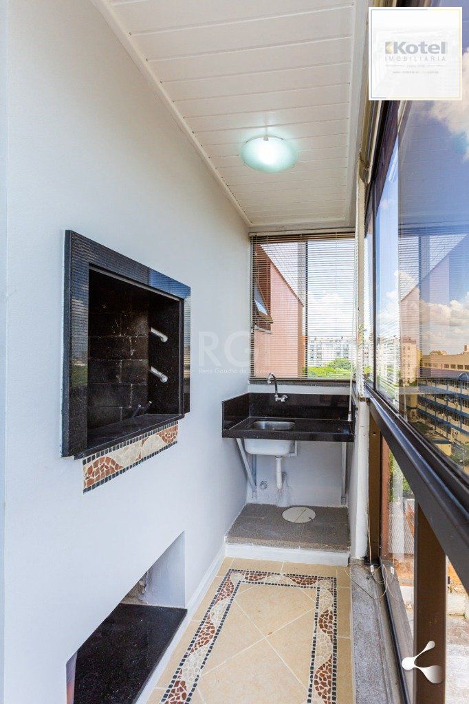 apartamento de 1 quarto no 7º andar - com garagem.