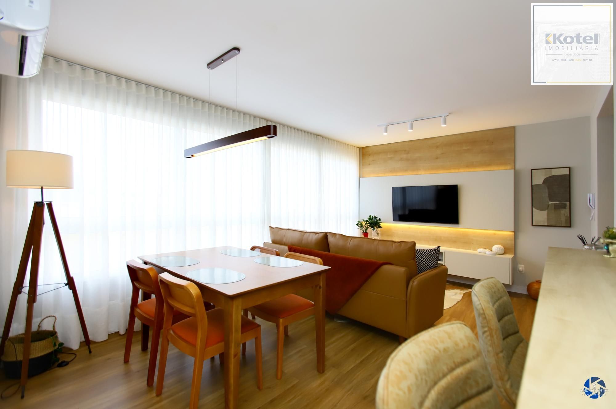 Apartamento 1 dormitório, 54 metros privativos semi mobiliado, elevadores