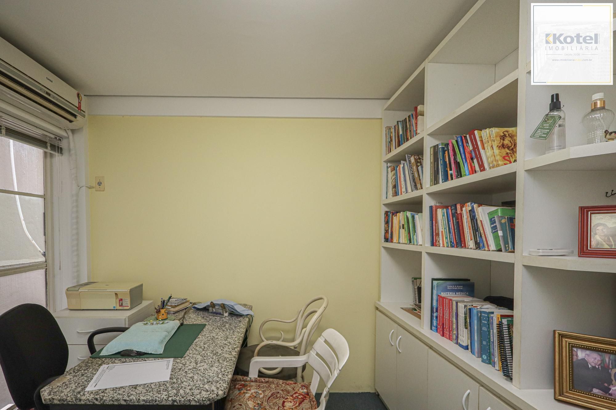 Sala comercial - com portaria / recepção e elevador semimobiliado