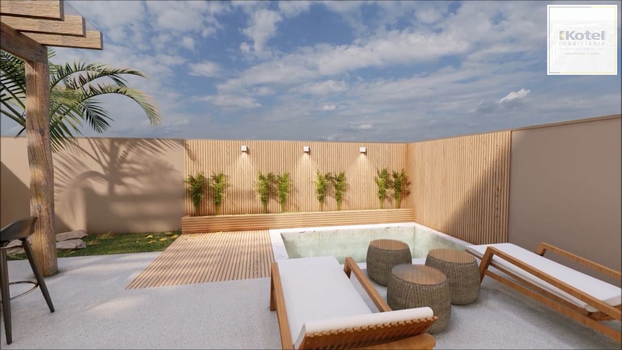 Casa sobrado em steel frame de 3 Suítes