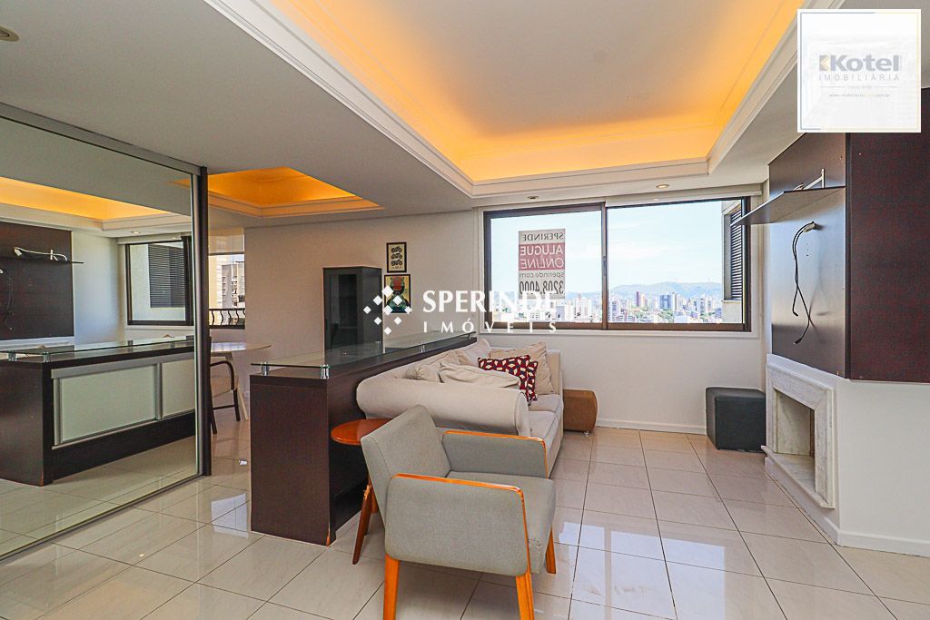 Apartamento de 1 dormitórios, 54,87 area privativa ,  e 1 vaga de garagem escriturada, no bairro Bela Vista em Porto Alegre