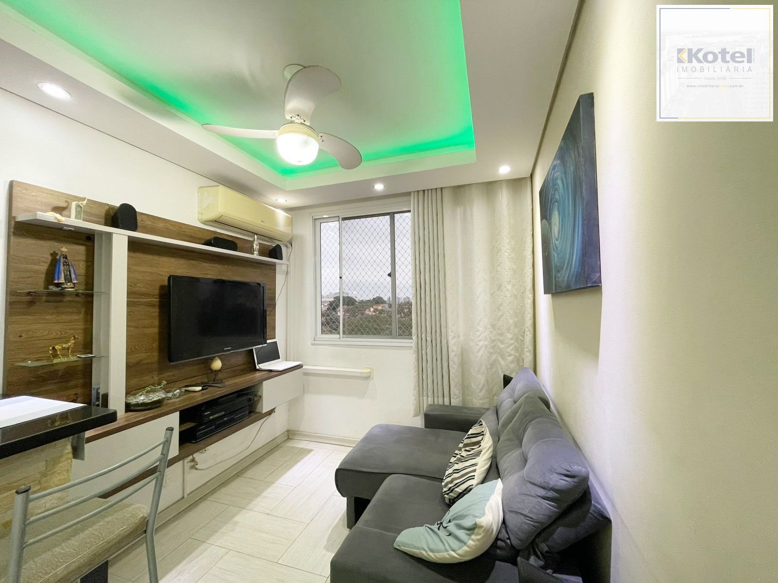 Excelente apartamento de 48,51m² com 2 dormitórios todo mobiliado, 1 banheiro com armário e vaga — foto 5