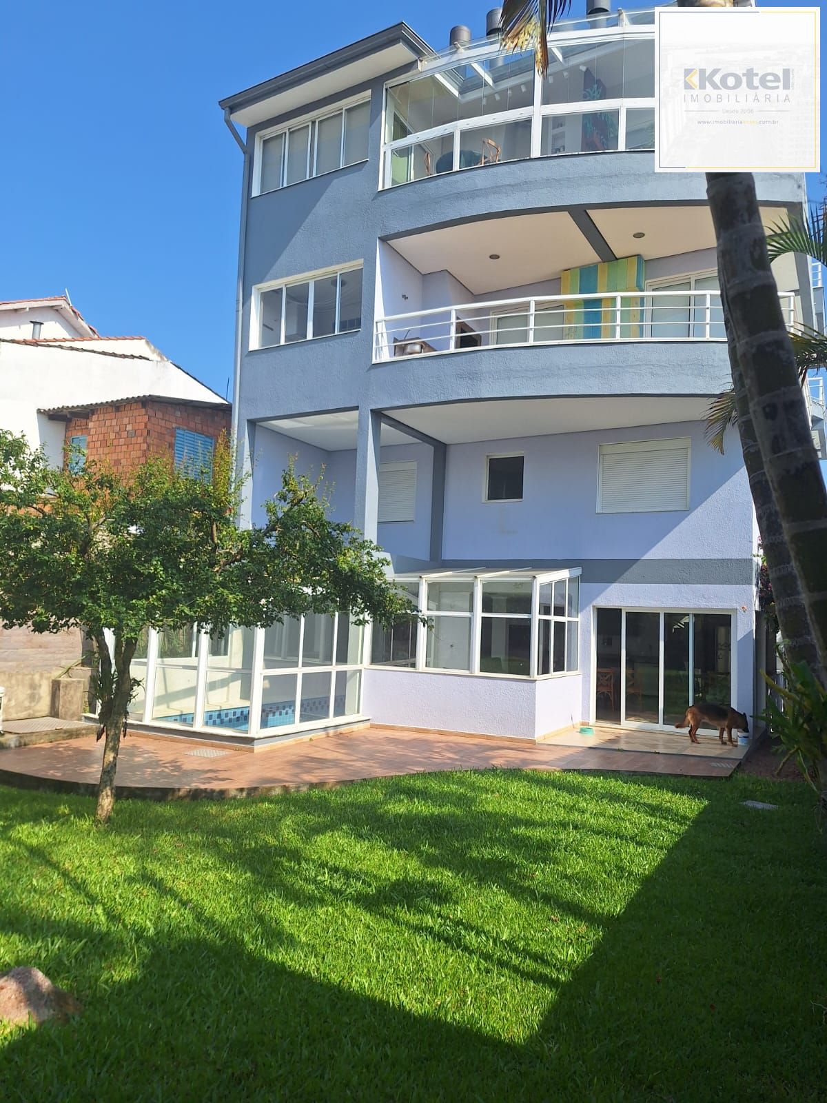 parte de trás do predio
